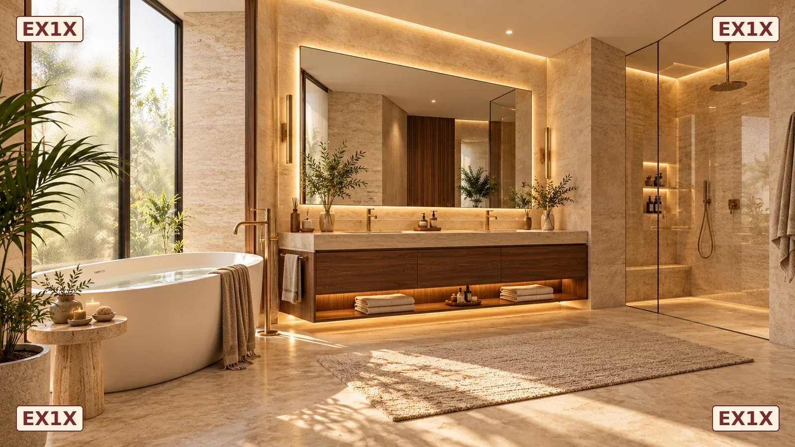 Master bathroom
