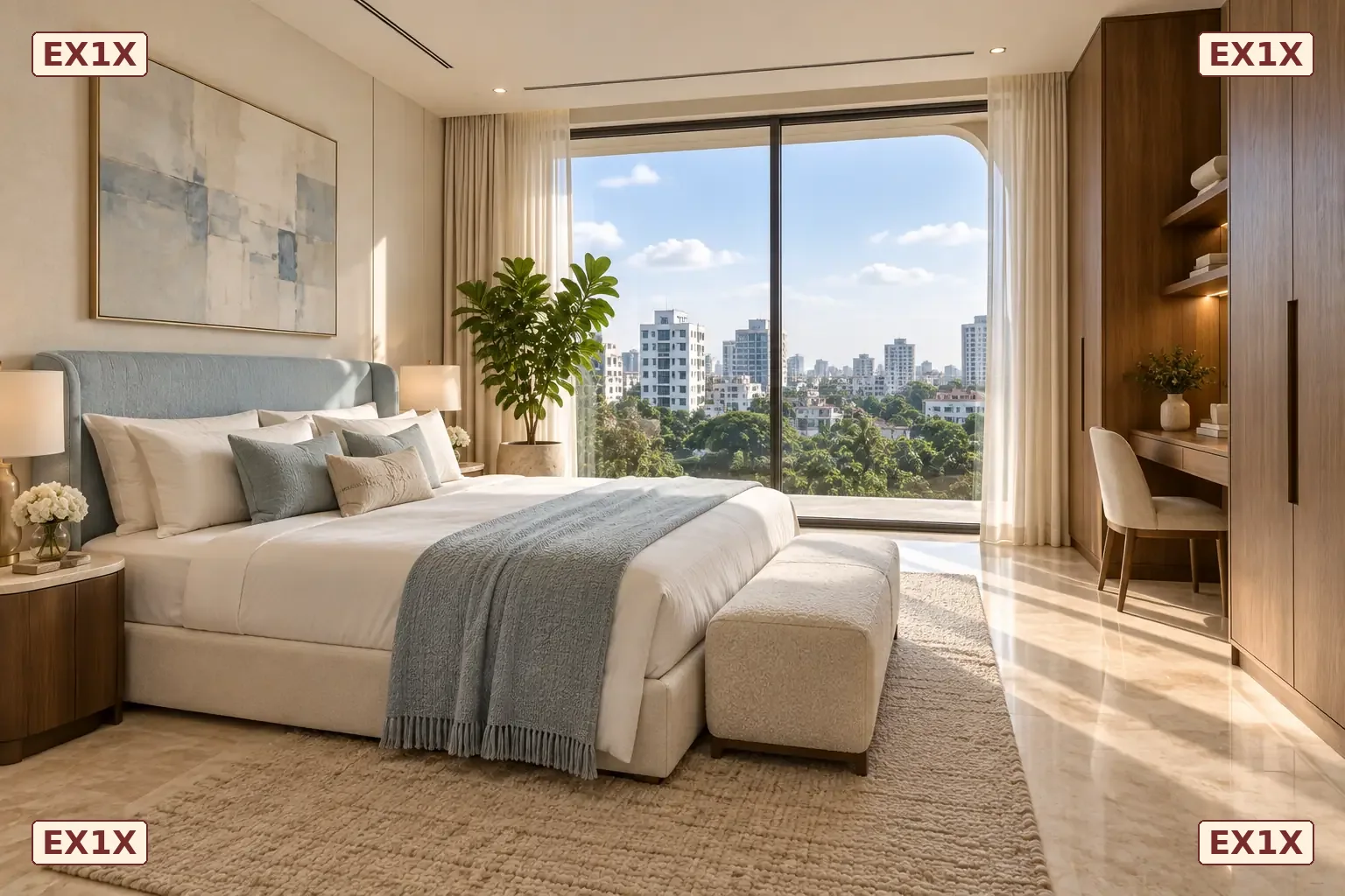 Bedroom 2 — Sky suite